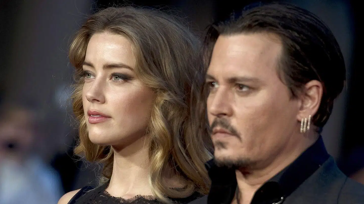 Arkivfoto fra dengang Johnny Depp og Amber Heard stadig var gift. Parret mødtes, da de spillede over for hinanden i filmen 'Rum Diary'.