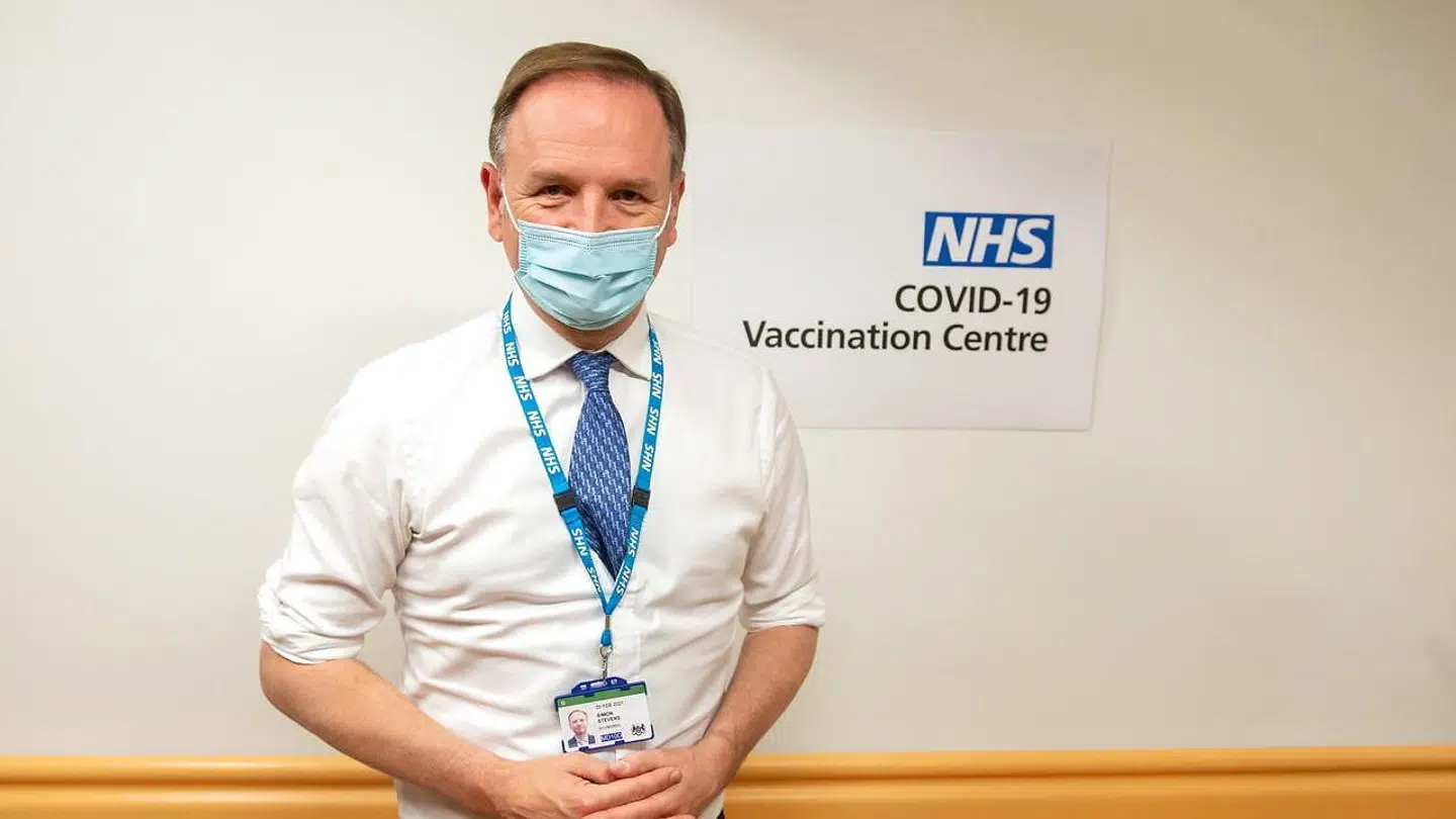 Sir Simon Stevens.