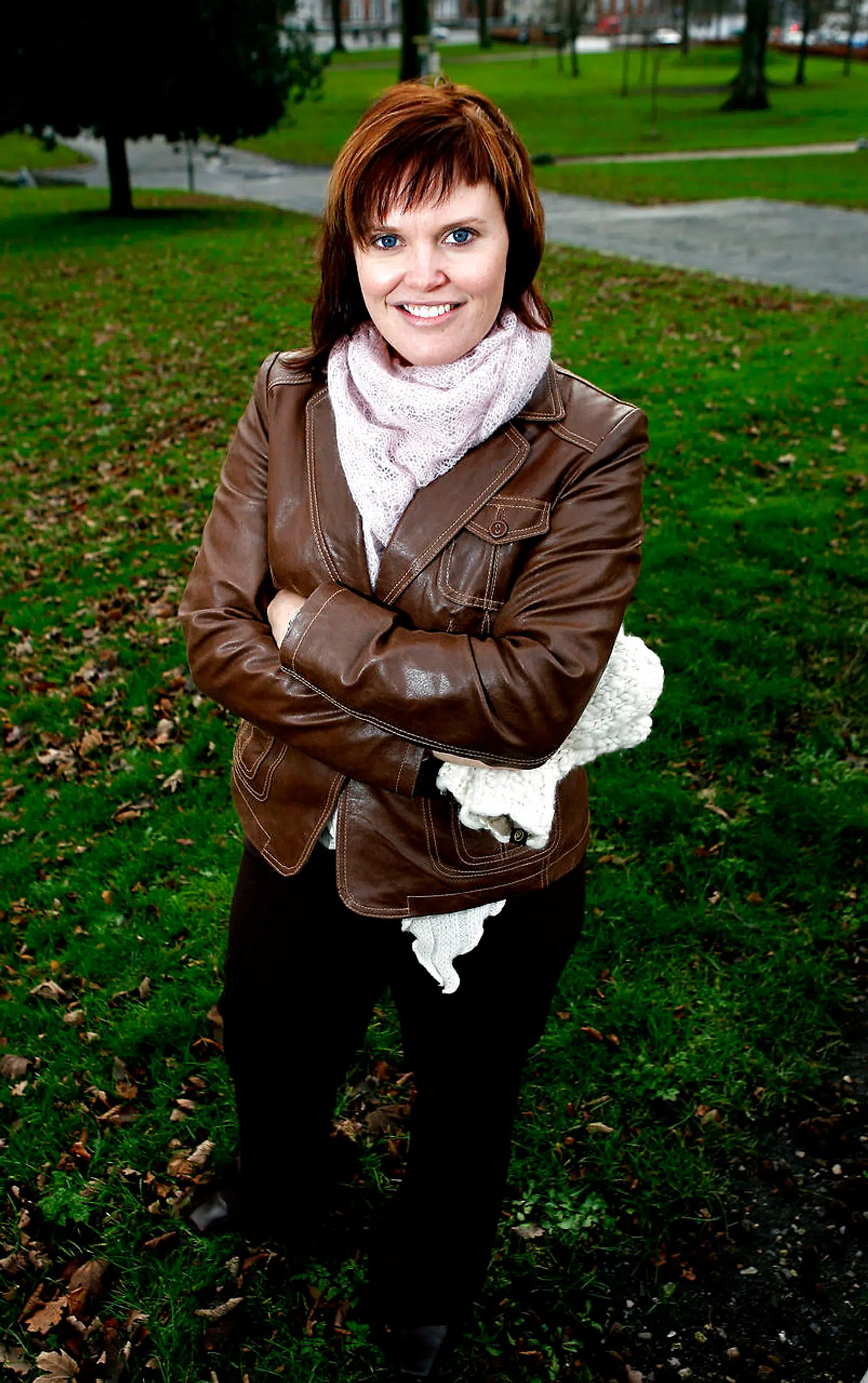 En mere selvsikker Line Hansen efter opholdet på Ubberup Højskole. Foto: Ernst van Norde