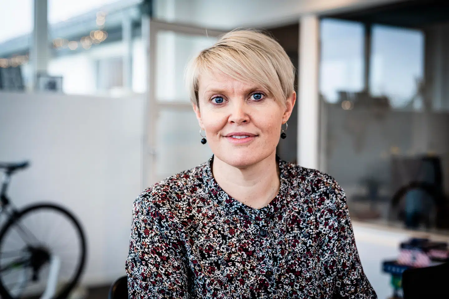 Som 41-årig er Line Hansen leder af Livstilsefterskolen Hjarnø, hvor hun hjælper unge, der gerne vil ændre kurs. Foto Byrd/ Rasmus Laurvig.