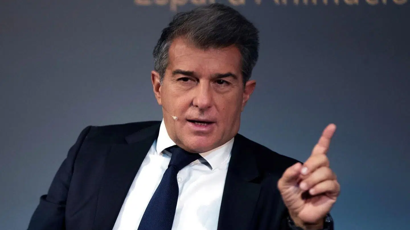 Præsidentkandidat Joan Laporta er favorit til at overtage posten i den pressede spanske storklub.