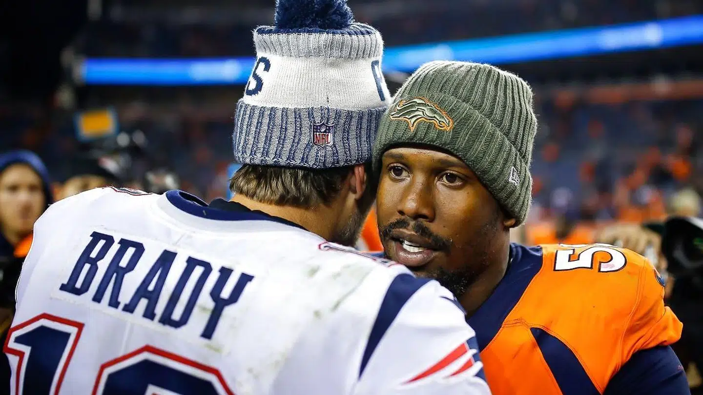 Von Miller (tv.) er havnet i politiets søgelys.