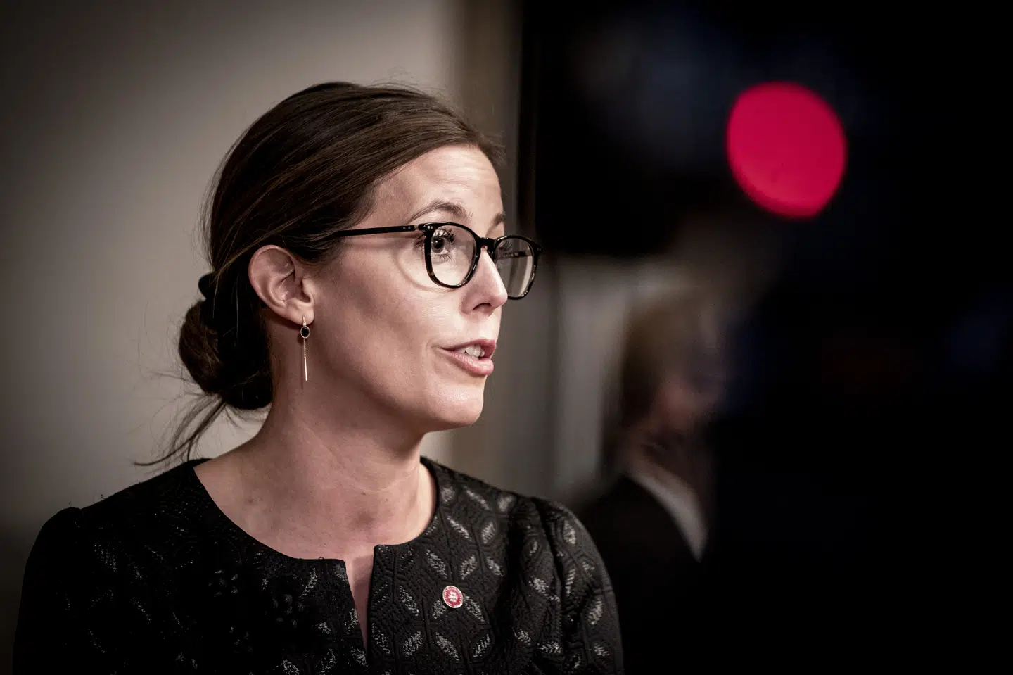 Det Konservative Folkepartis Mai Mercado fortæller, at der ikke har været uenighed i gruppen om, hvad der skulle stemmes i forhold til en rigsretssag mod Inger Støjberg (V). Liselotte Sabroe/Ritzau Scanpix