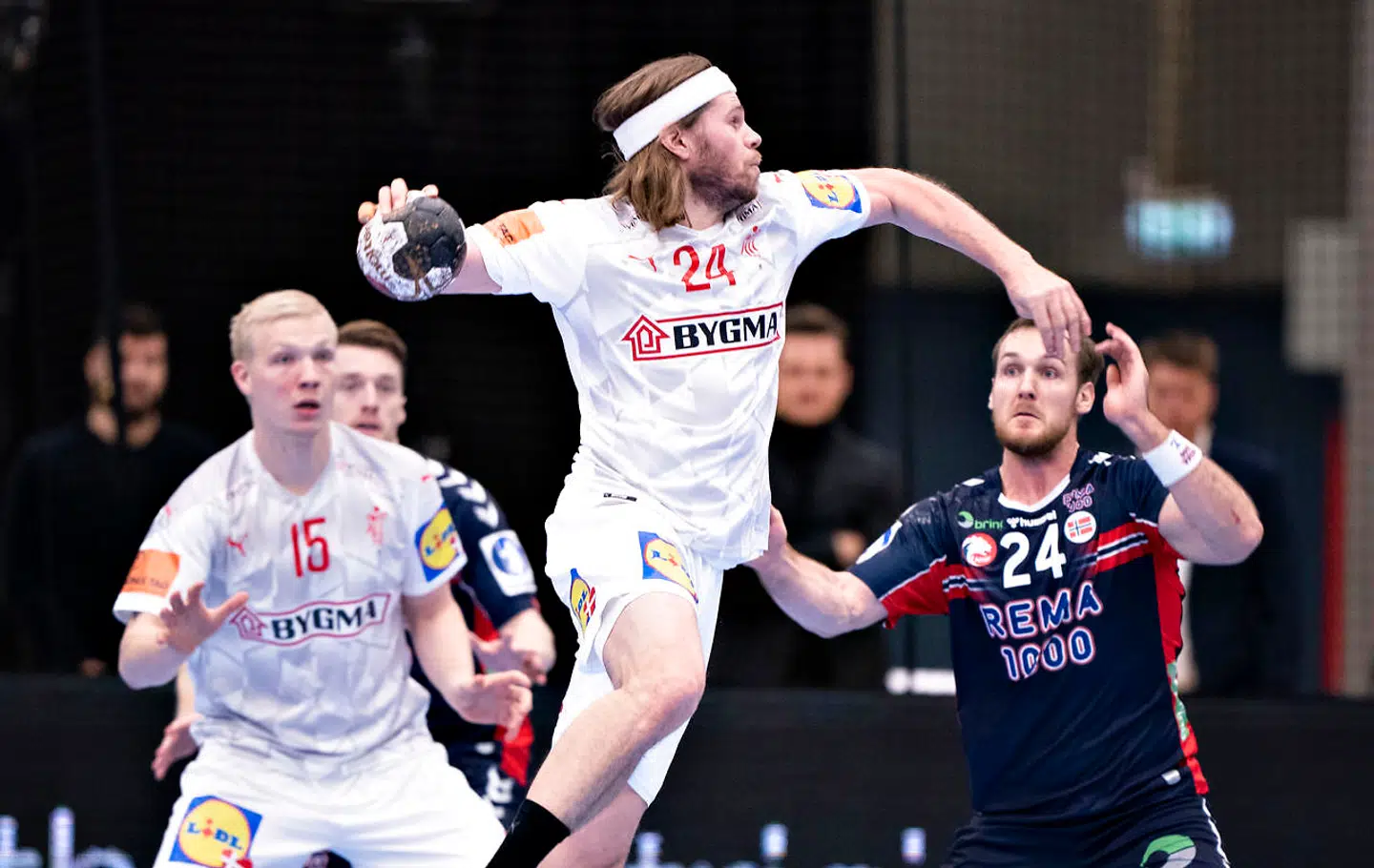 Mikkel Hansen og Danmark tabte 34-36 til Norge i en testkamp op til slutrunden i Egypten.