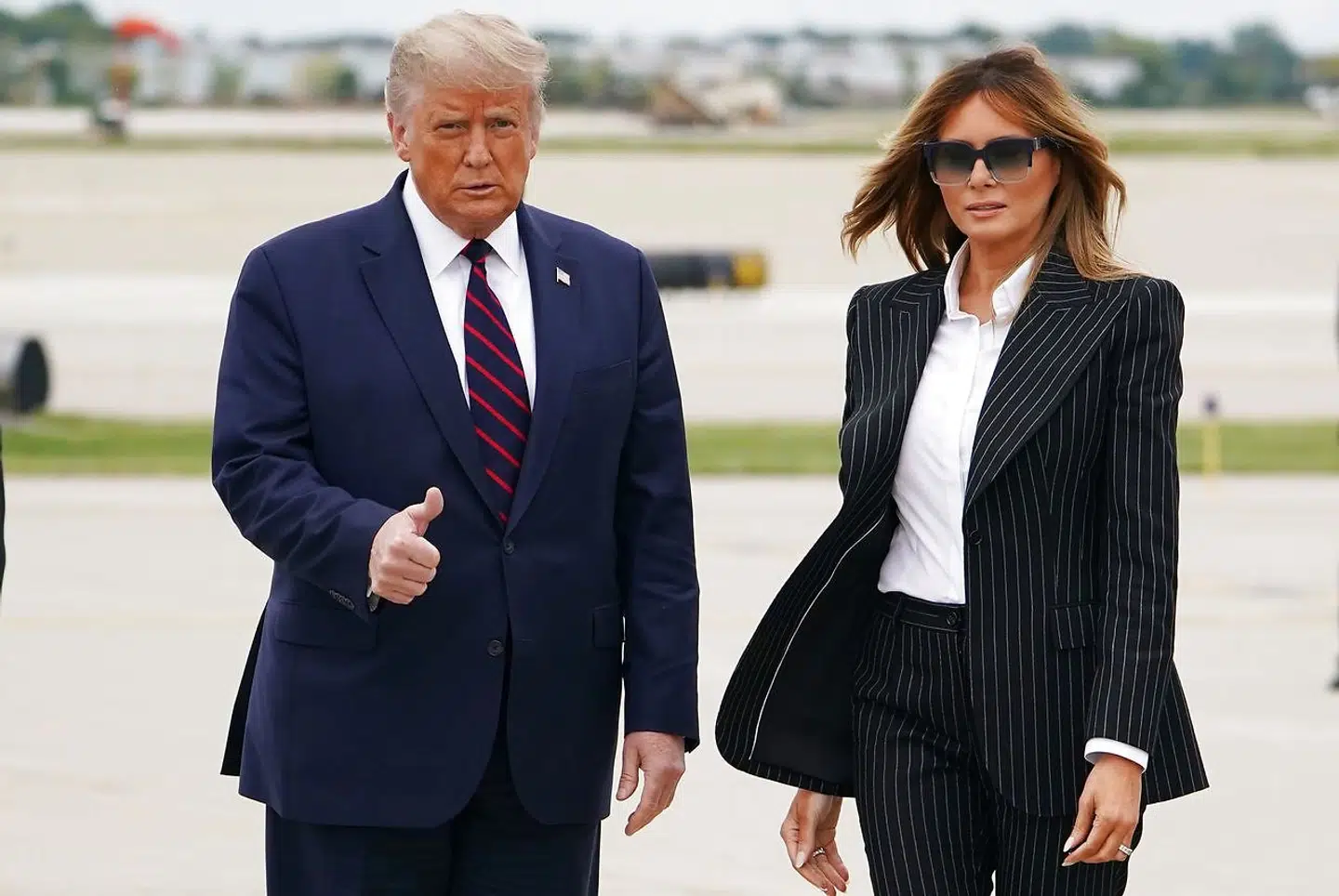 Donald og Melania Trump. (Arkivfoto)