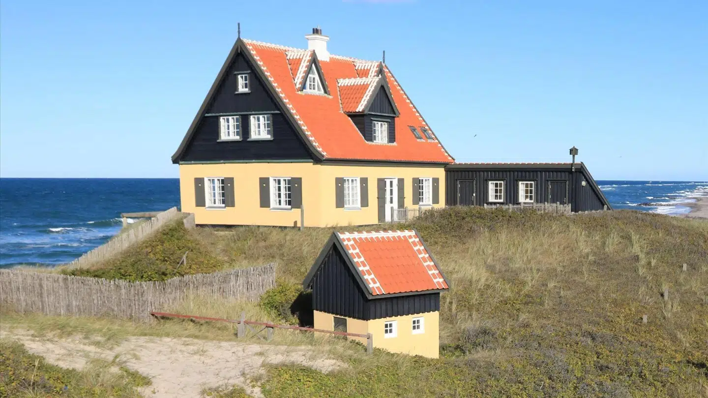 Hollænderhuset i Gl. Skagen, som Torben Østergaard Nielsen købte i efteråret. (Arkivfoto)