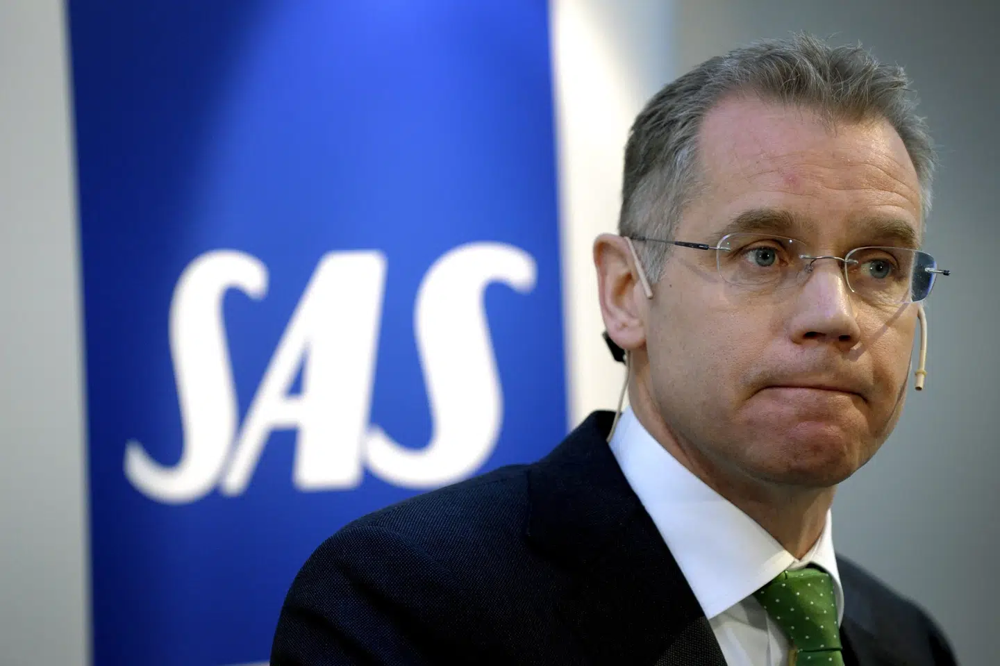 SAS vinker senest til juli farvel til sin topchef, Rickard Gustafson. (Arkivfoto) Scanpix Sweden/Reuters
