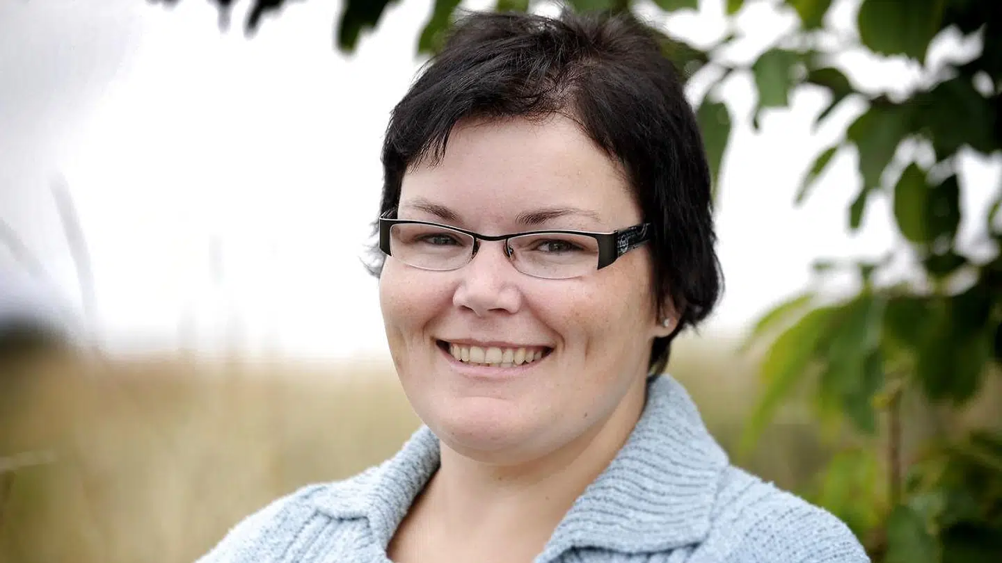 Sådan så Merethe Kasten ud, da hun var med i 'Livet er fedt'.