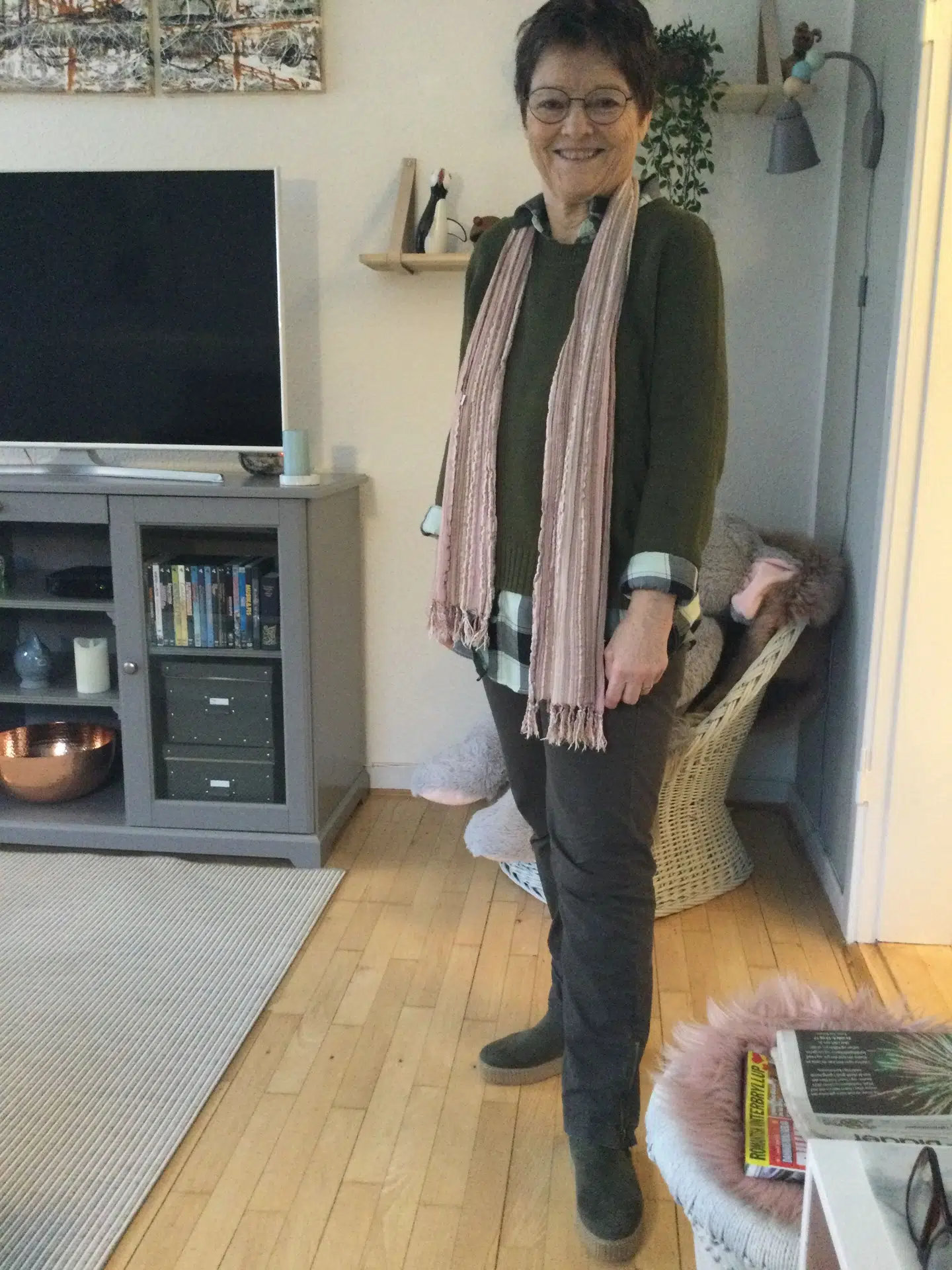 Nancy Petersen vejede 116 kilo, da hun tjekkede ind på Ubberup Højskole. Efter en gastrisk bypassoperation i 2009 har hun tabt halvdelen af sin egen vægt.