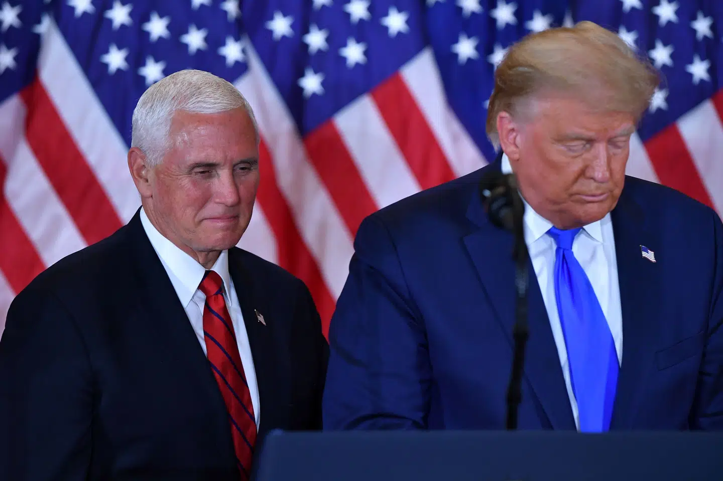 Præsident Donald Trump vil ikke deltage i indsættelsesceremoni af Joe Biden. Det vil vicepræsident Mike Pence til gengæld. (Arkivfoto) Mandel Ngan/Ritzau Scanpix