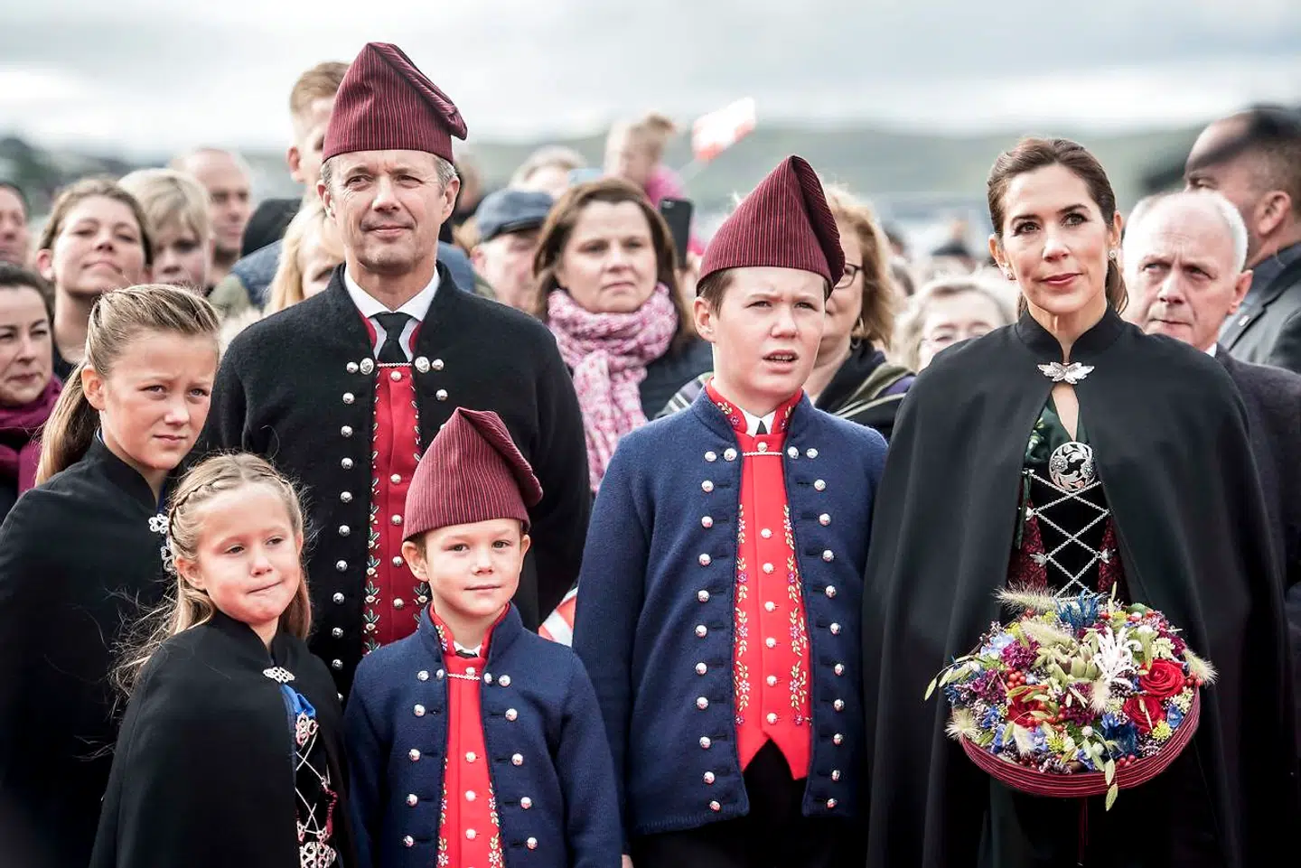 Vincent og Josephine er vant til at komme med ud til offentlige arrangementer.