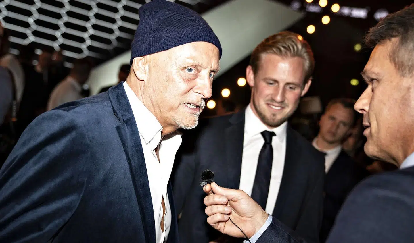 Lars Høgh og Kasper Schmeichel ved 'Sport 2019' i Boxen i Herning.