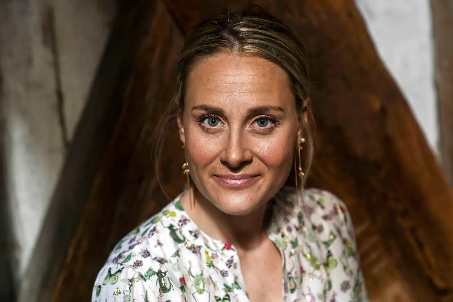 Arkivfoto af 'Aftenshowet'-vært Mette Bluhme Rieck.