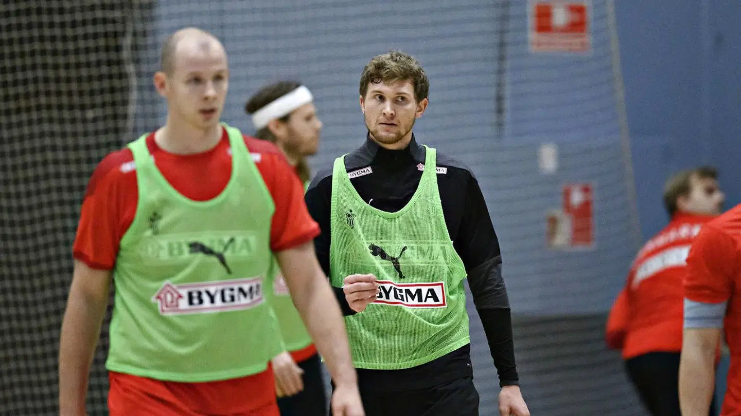 Magnus Landin træner med igen.