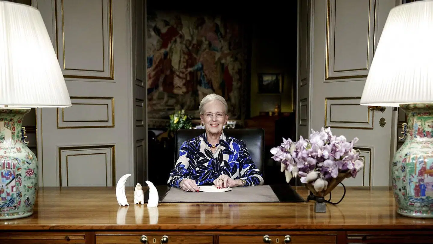 Dronning Margrethe.