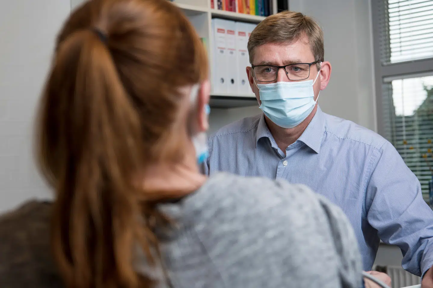 Pressefoto af PLO's formand Jørgen Skadborg. Fotograf: Palle Peter Skov.