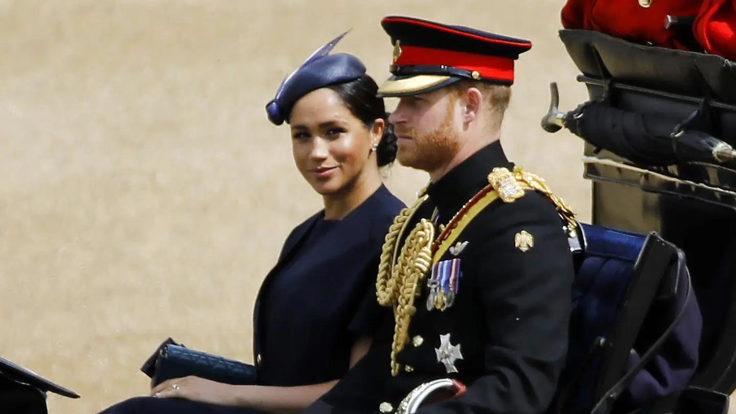 Harry og Meghan nogle uger efter deres bryllup.