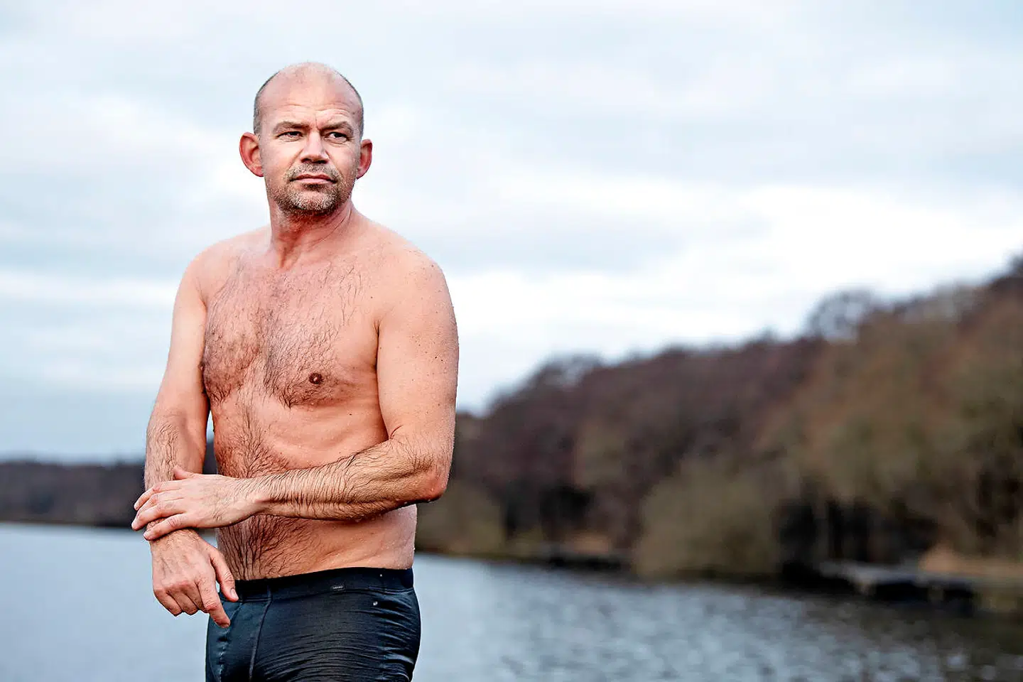 Allerede et halvt år efter badeulykken var Jesper Vollmer tilbage i havet. Siden er han også blevet vinterbader.