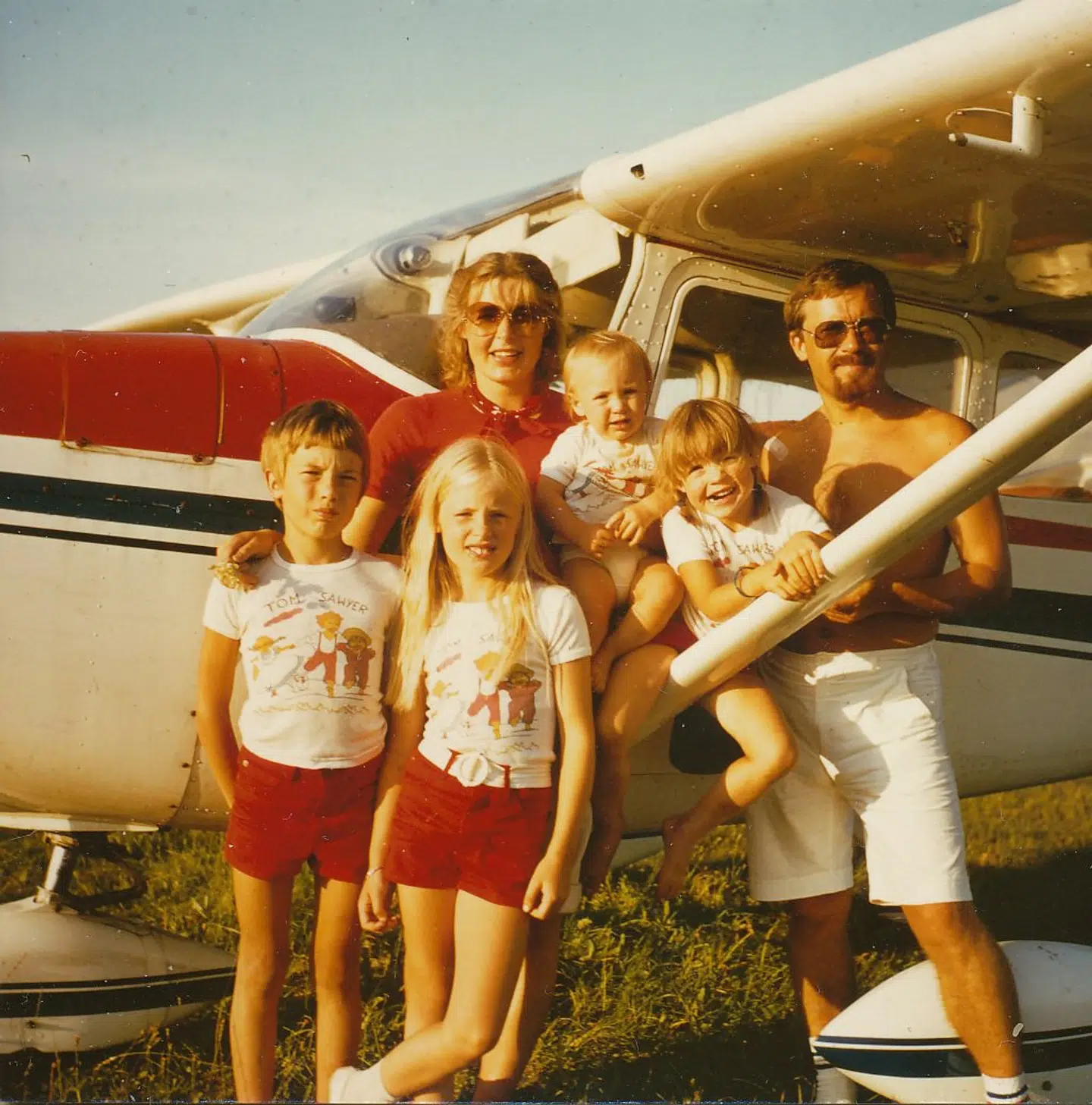 Hele familien Wagner samlet.