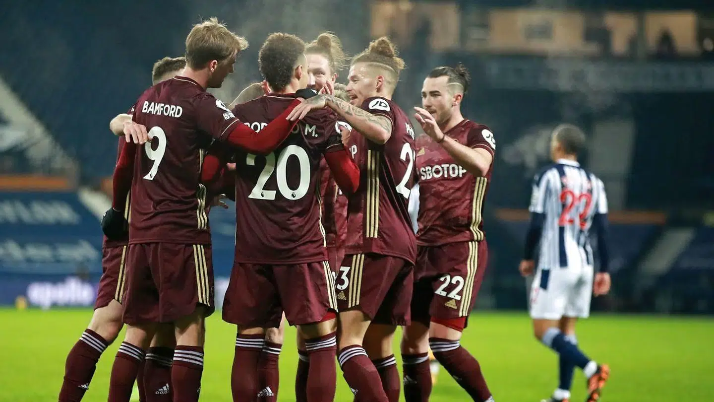 Leeds slog West Bromwich med 5-0.