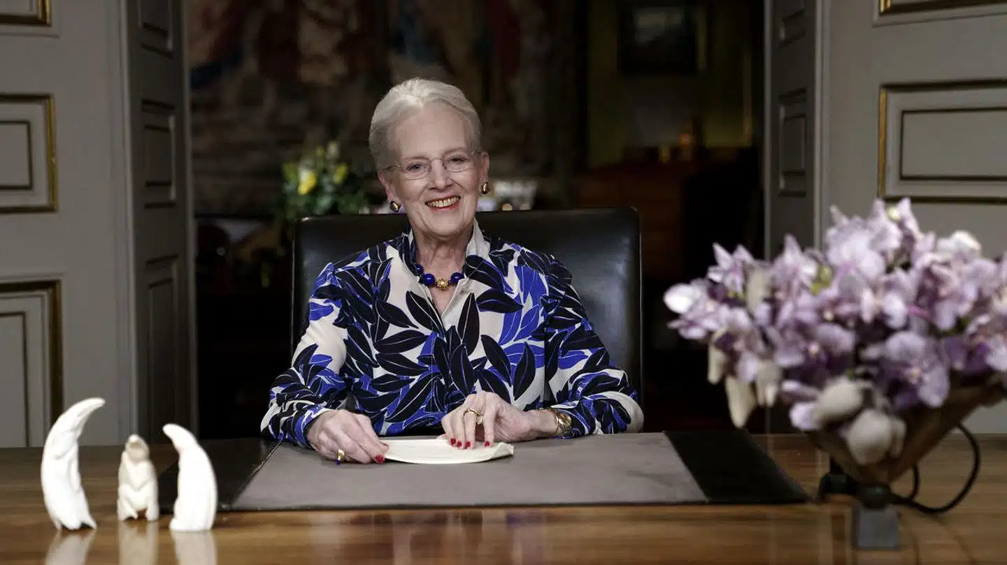 Dronning Margrethe ved årets nytårstale