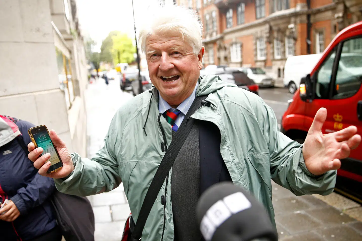 Stanley Johnson var i mange år tilhænger af EU. (Arkiv) Henry Nicholls/Reuters