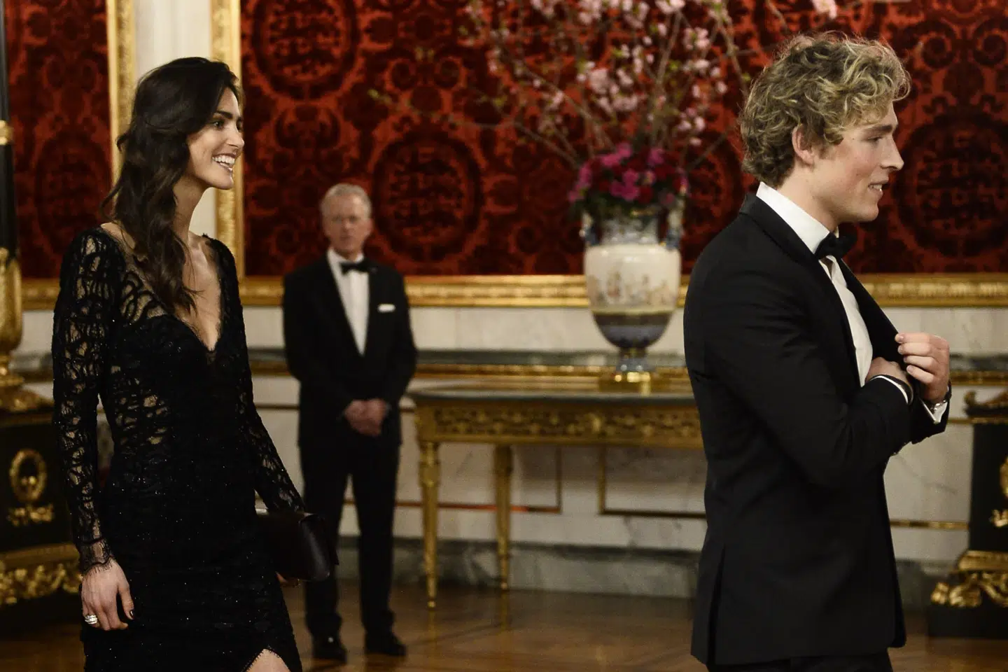 Et miks af disse to mennesker, musikeren Christopher og modellen Cecilie Haugaard, kommer til verden til foråret. (Arkivfoto) Mathias Løvgreen Bojesen/Ritzau Scanpix