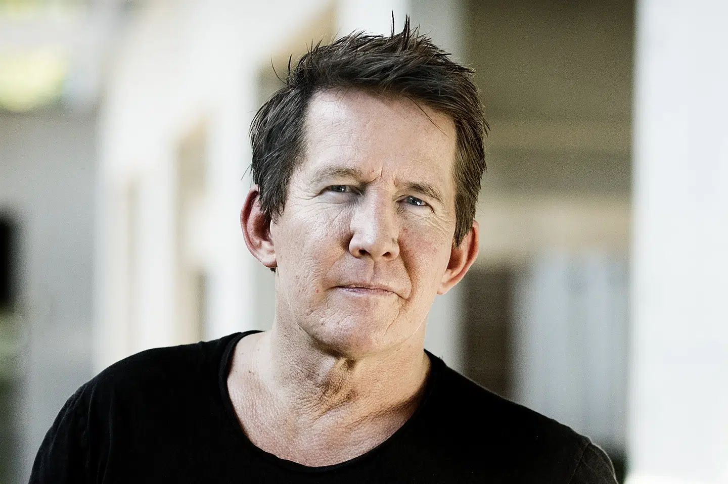 Skuespilleren Thomas Bo Larsen friede til kæresten Kirsten på parrets solbeskinnede vinterferie til den spanske ferieø Tenerife. (Arkivfoto) Liselotte Sabroe/Ritzau Scanpix