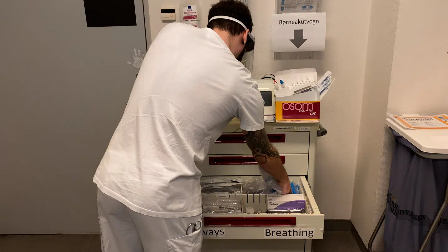 Der er omkring 80.000 akutte besøg på Bispebjerg om året.