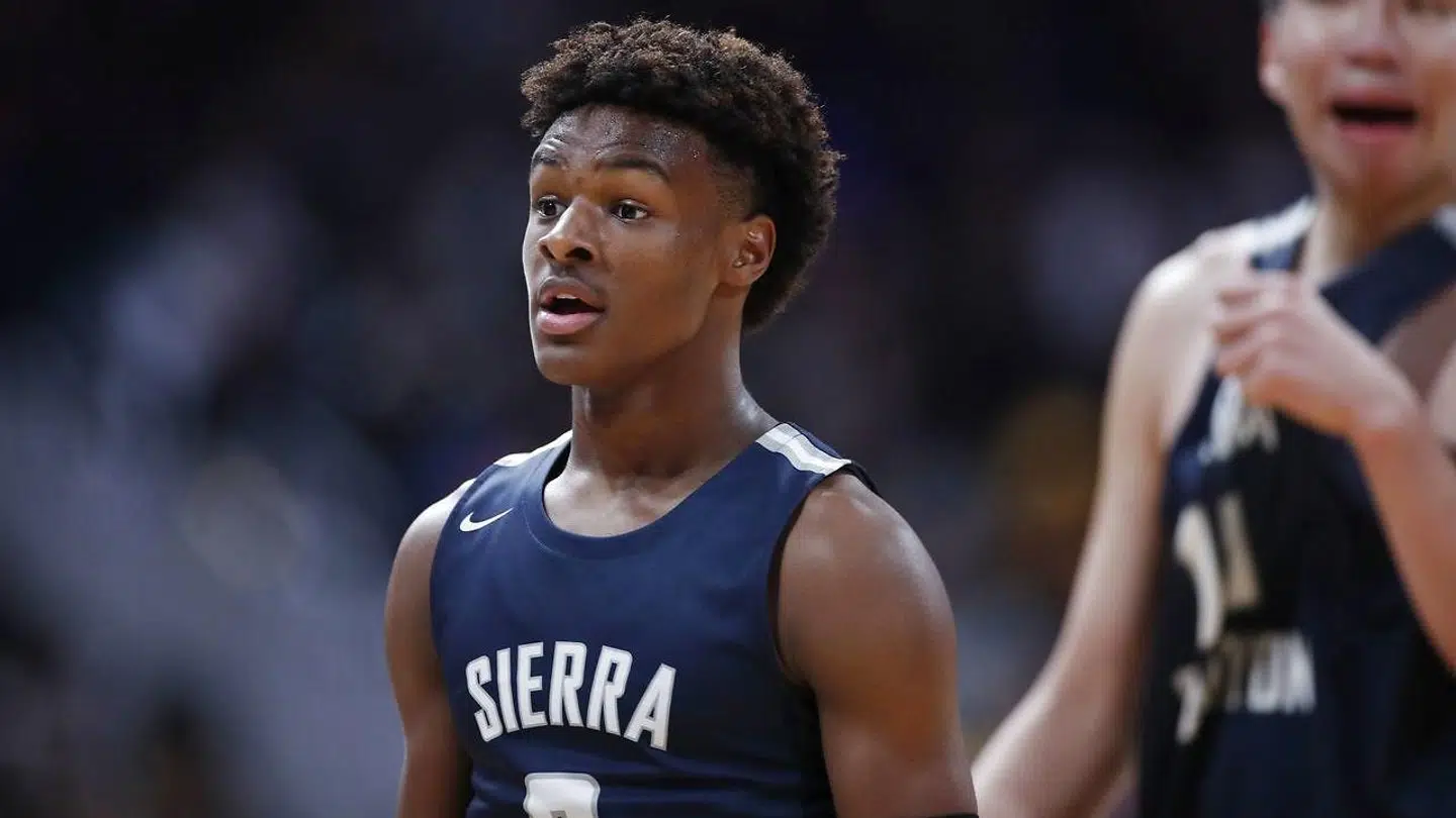 En historie om 16-årige LeBron 'Bronny' James Jr. blev for meget for Lebron James og hans kone.