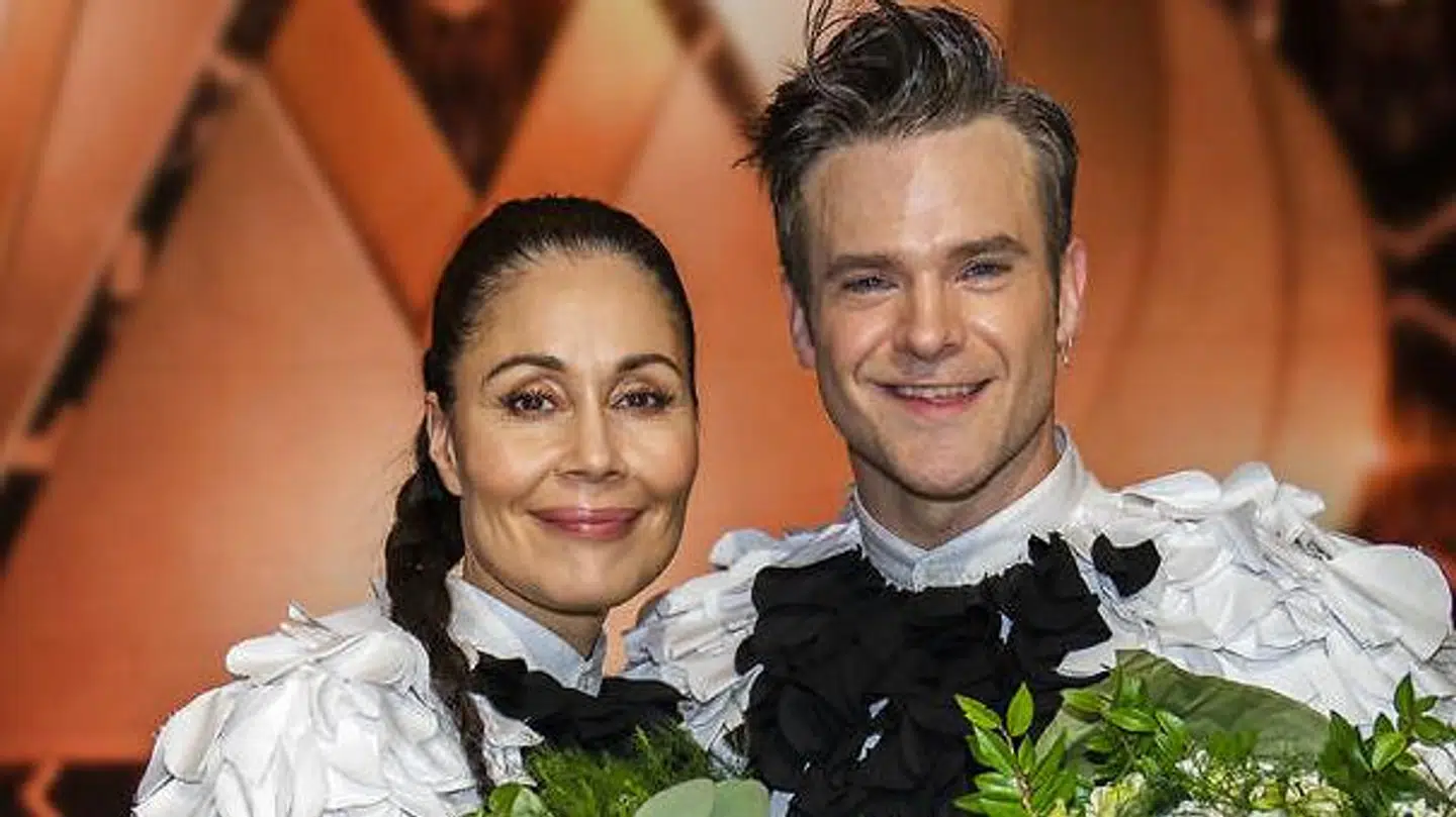 Nukâka Coster-Waldau og Silas Holst endte på en tredjeplads i årets 'Vild med dans'.