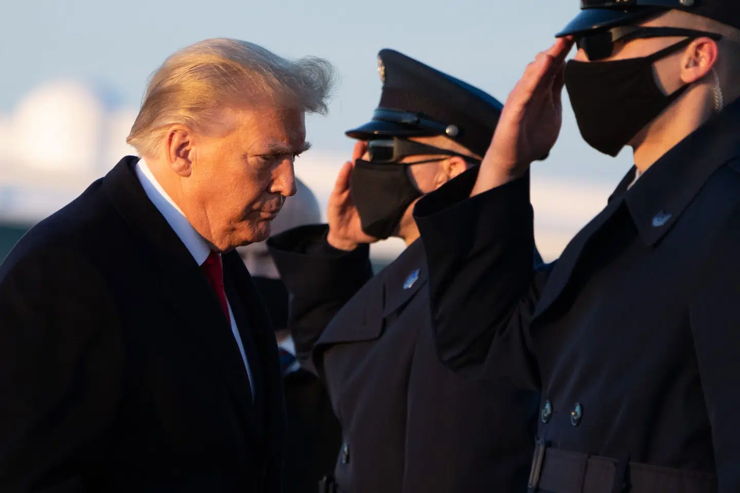 Præsident Donald Trump tilbringer jul og nytår på sit golfresort Mar-a-lago i Florida. Han underskrev ikke hjælpepakken fra Kongressen, inden han forlod Washington. Saul Loeb/Ritzau Scanpix