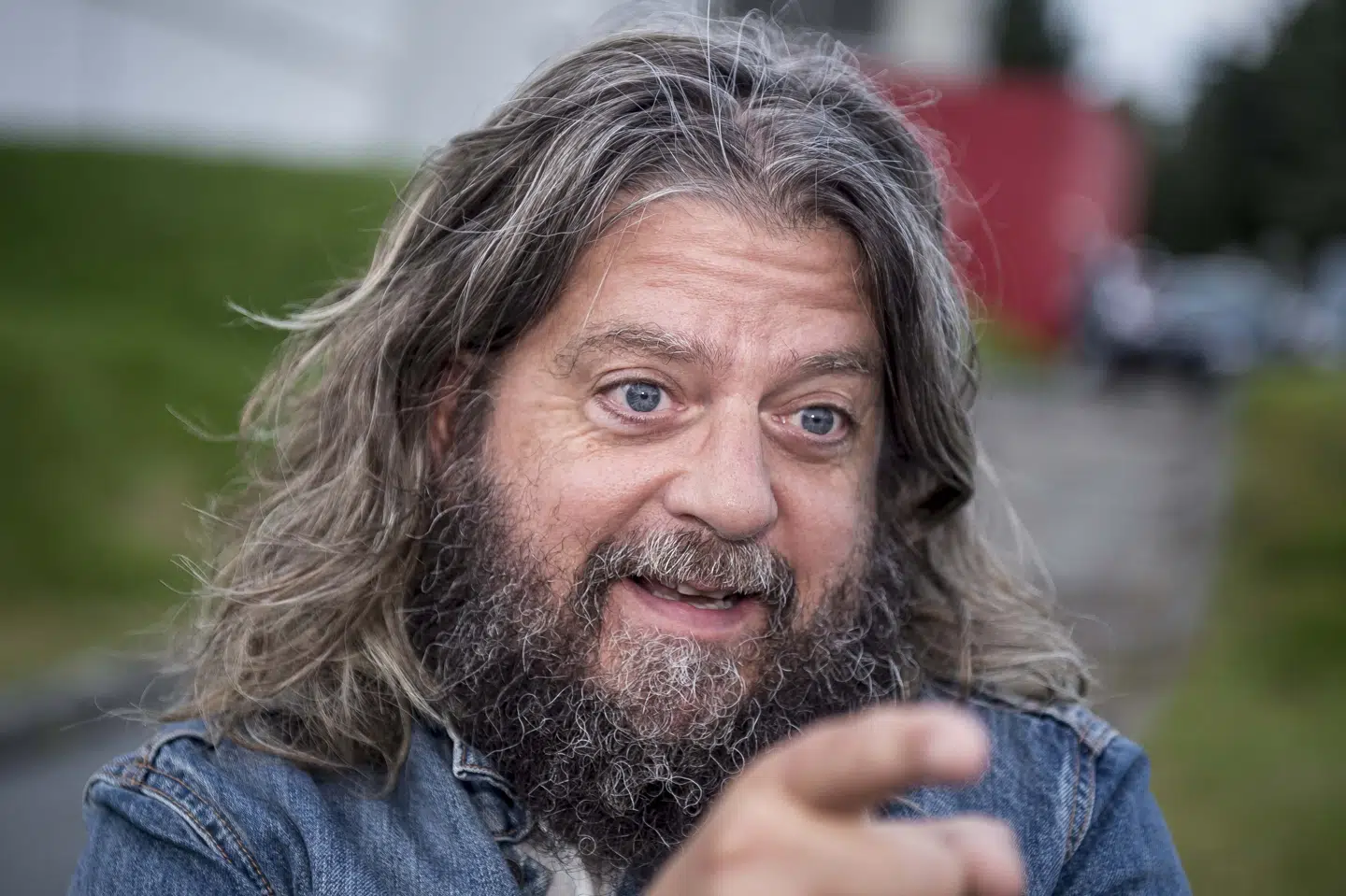 Den ældste er begyndelsen af 30'erne, og den yngste er et par måneder gammel. Den kendte tv-vært og journalist Anders Lund Madsen blev nemlig tidligere på året far for syvende gang, da hans hustru, Karin Prehst Lund Madsen, fødte parrets fjerde fælles barn, datteren Vild. Fra sit første ægteskab har Anders Lund Madsen tre voksne børn. (Arkivfoto) Mads Claus Rasmussen/Ritzau Scanpix