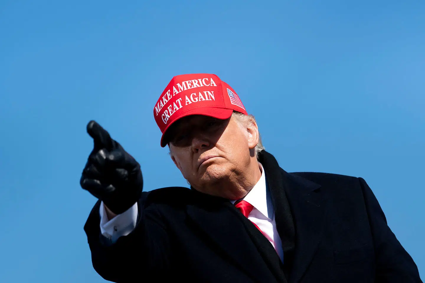 Donald Trump kæmper til det sidste for at få fire år mere i Det Hvide Hus. (Arkivfoto)