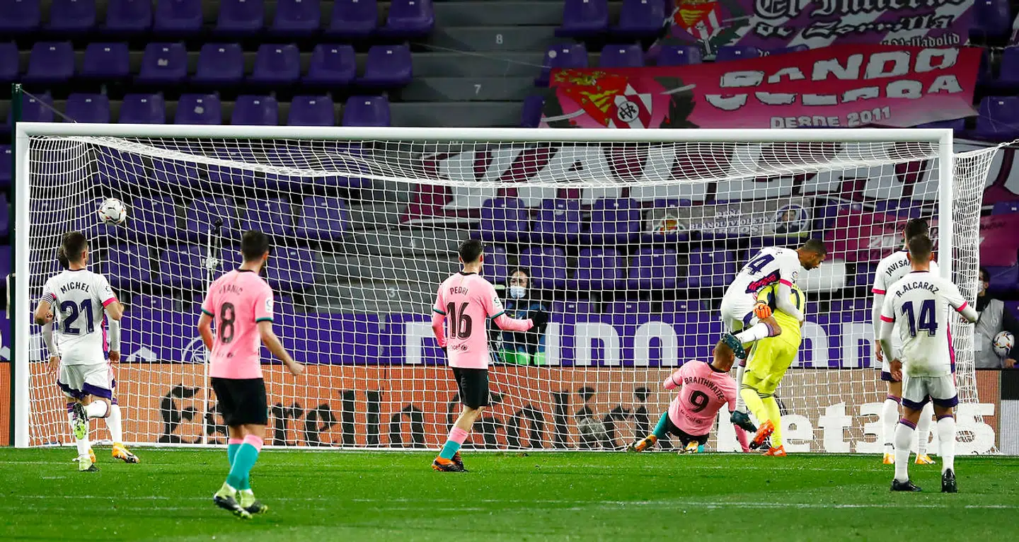 Braithwaite kom først på et indlæg ved 2-0-scoringen.