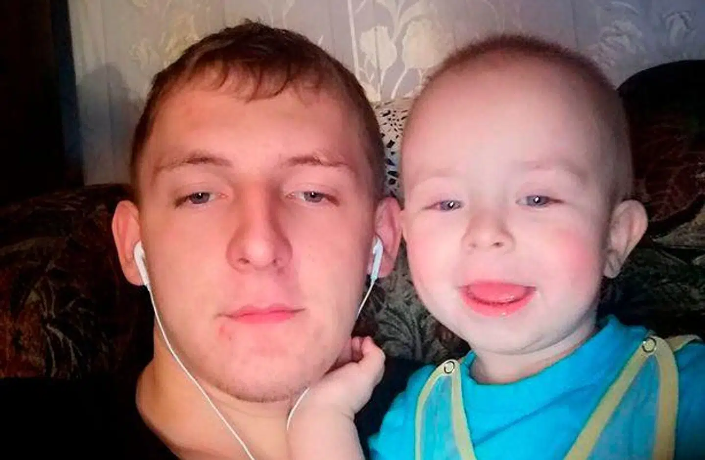Dima med sin far Dmitry.