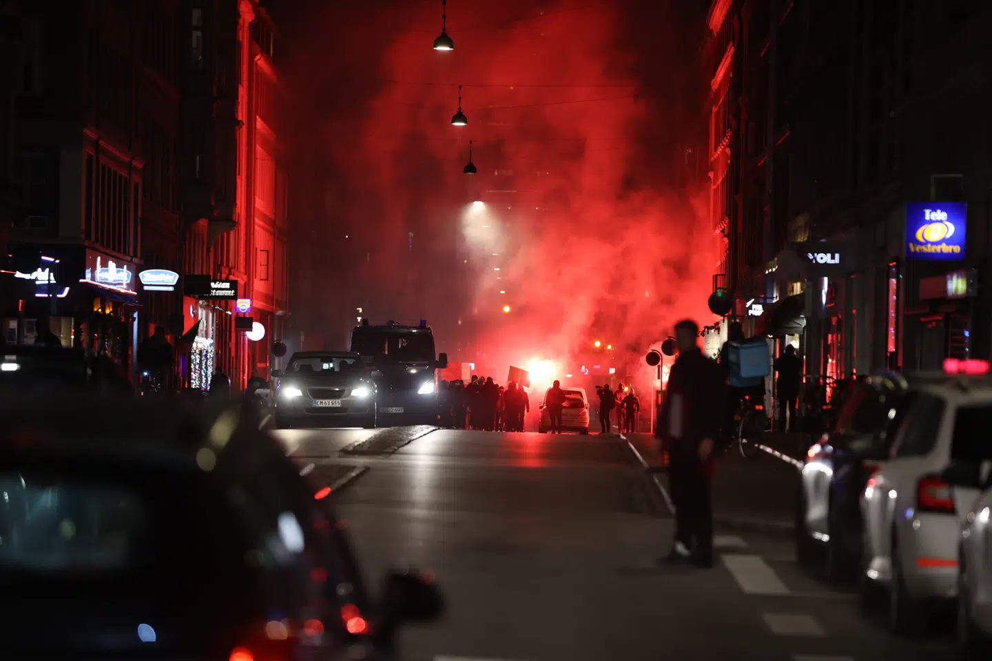 Her går gruppen gennem København.