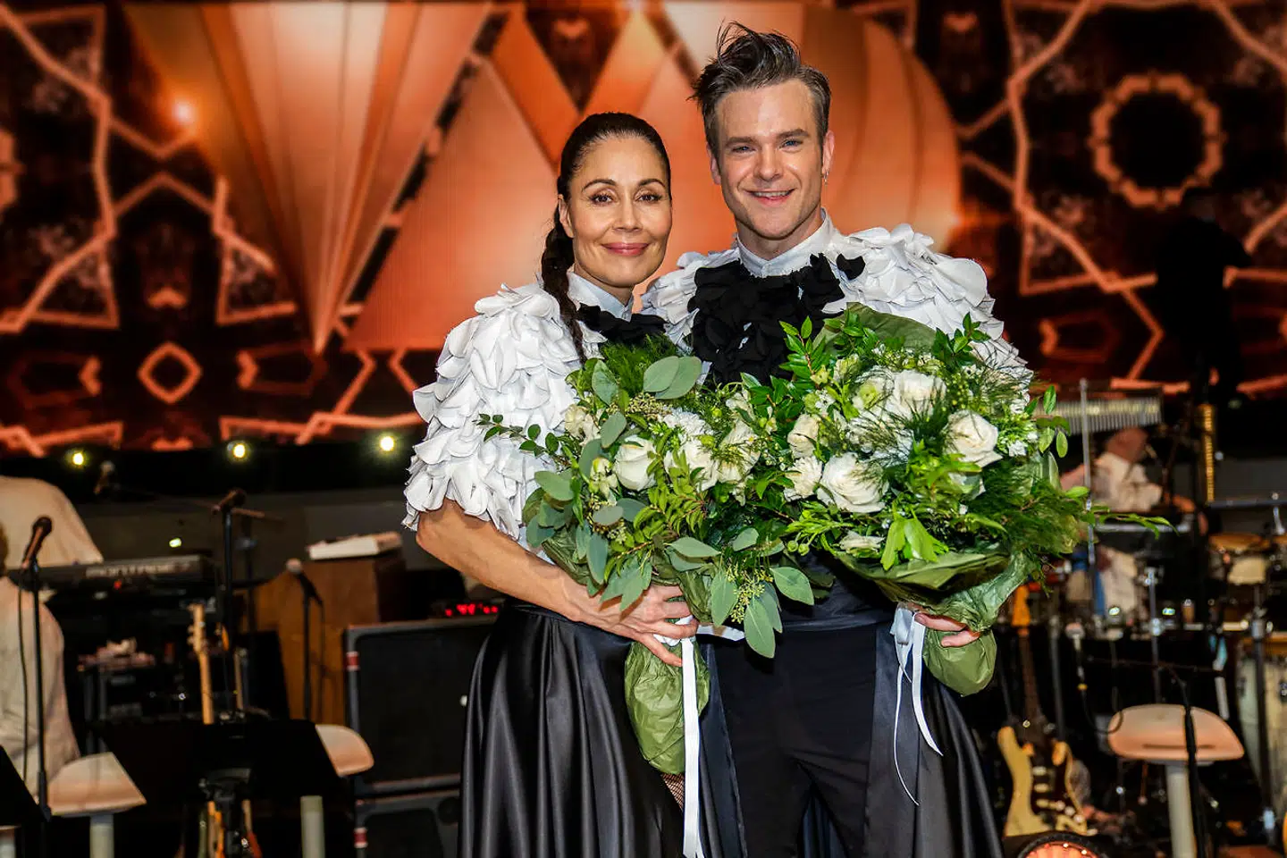 Nukâka Coster-Waldau og Silas Holst endte på en tredjeplads i 'Vild med dans' - nu får de hadbeskeder.