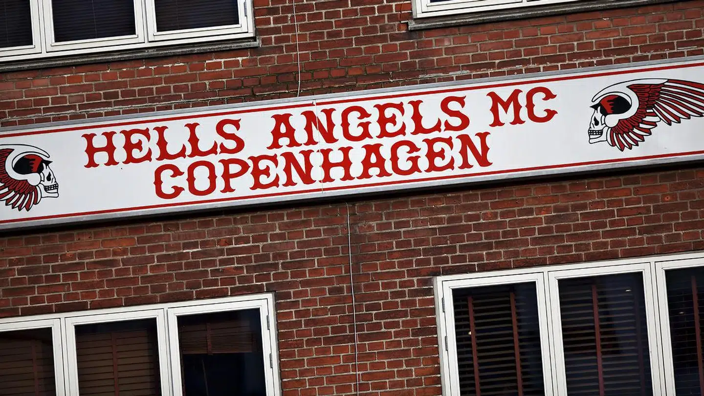 Hells Angels bygning på svanevej i København NV.