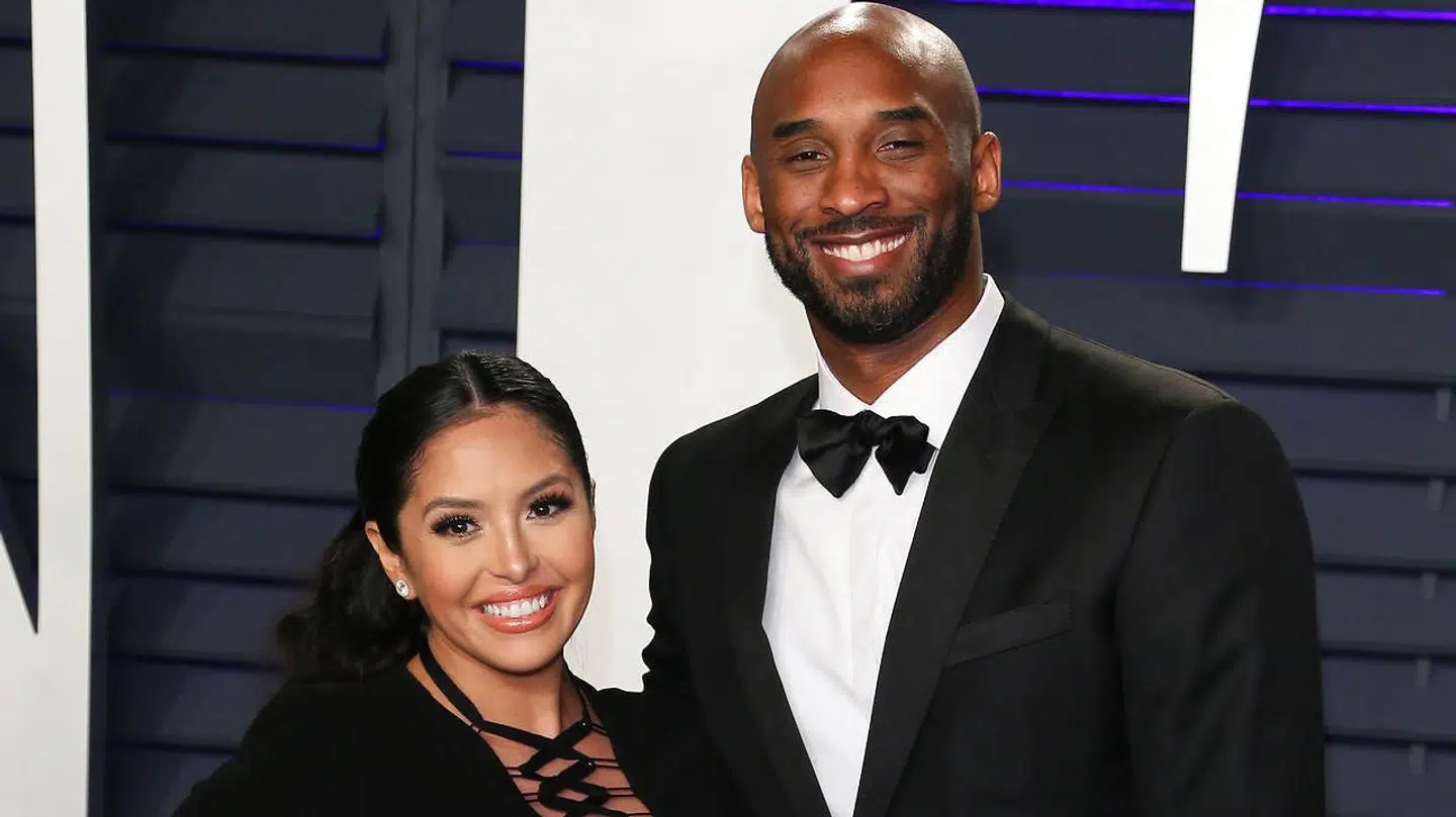 Vanessa og Kobe Bryant.