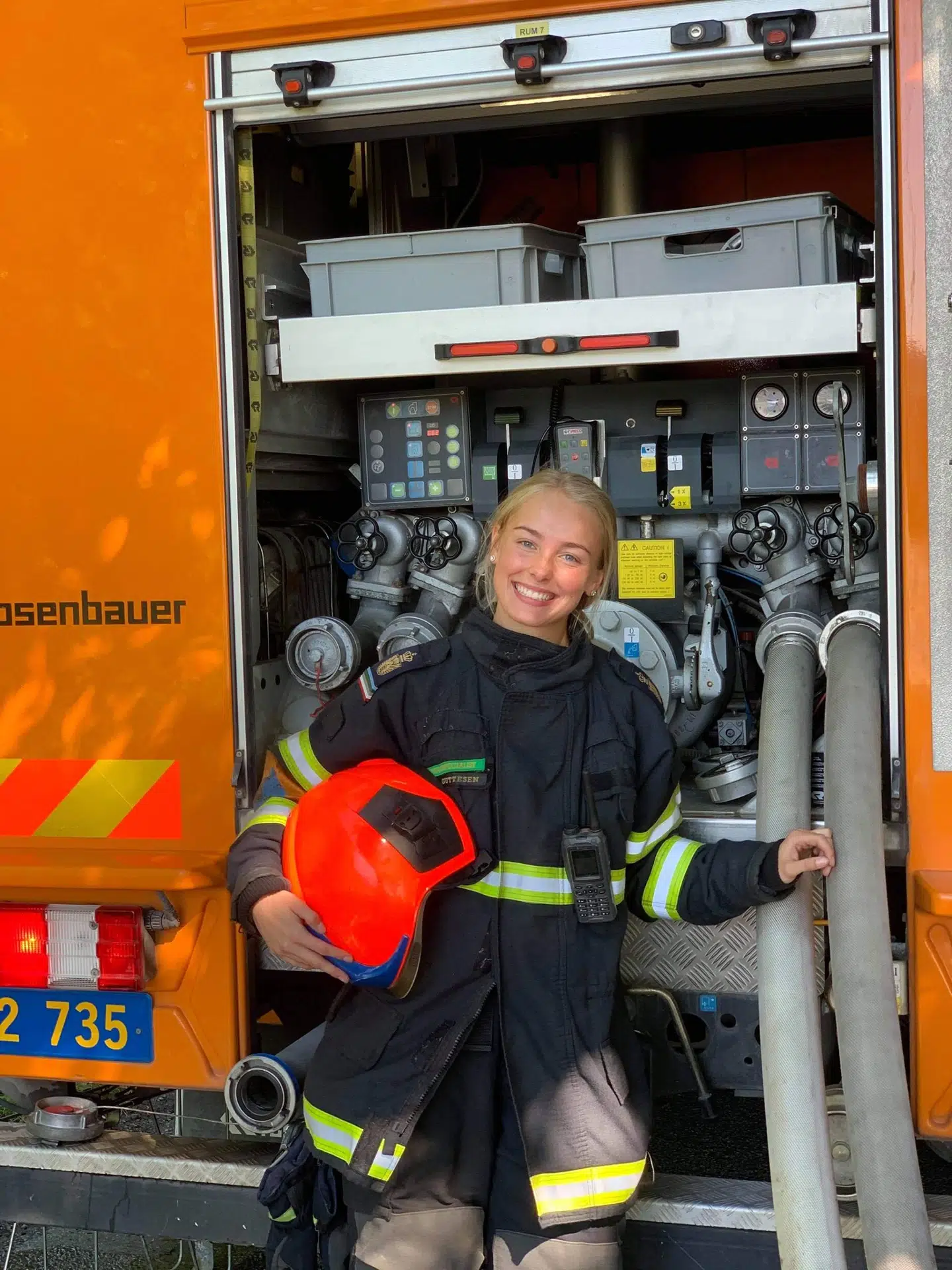 Melissa Sarelius Guttesen står frem og siger, at hun var med til at aflive mink. Privatfoto