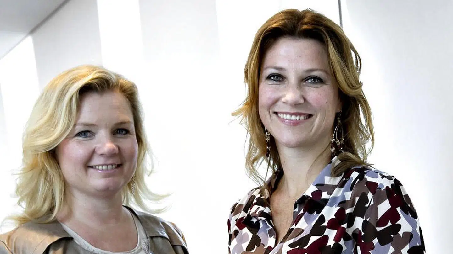 Norske prinsesse Märtha Louise og hendes medforfatter Elisabeth Nordeng.