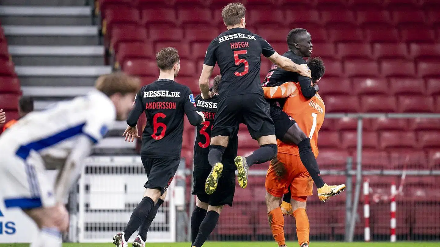 På trods af fint FCK-spil var det dog Midtjylland, der kunne juble til sidst.