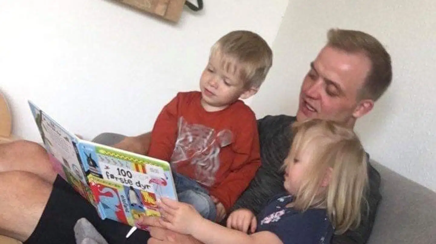 Selvom børnene er små, er det vigtigt for Dan Mathiesen at give dem nogle minder og en helt særlig oplevelse. Foto: Privat.