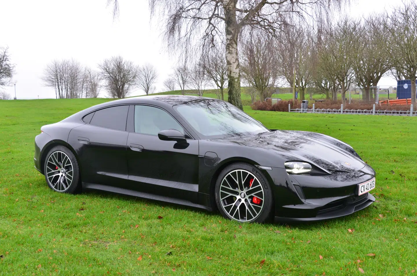 Karsten Viuf er blevet ejer af denne Porsche Taycan i sidste uge.