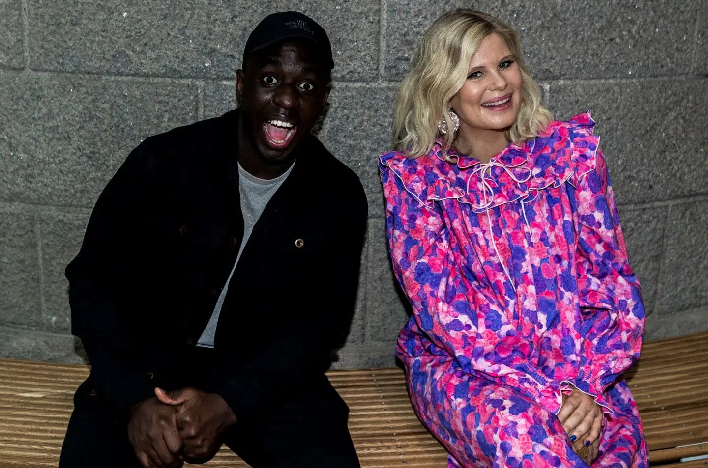 Melvin Kakooza og Sofie Linde.
