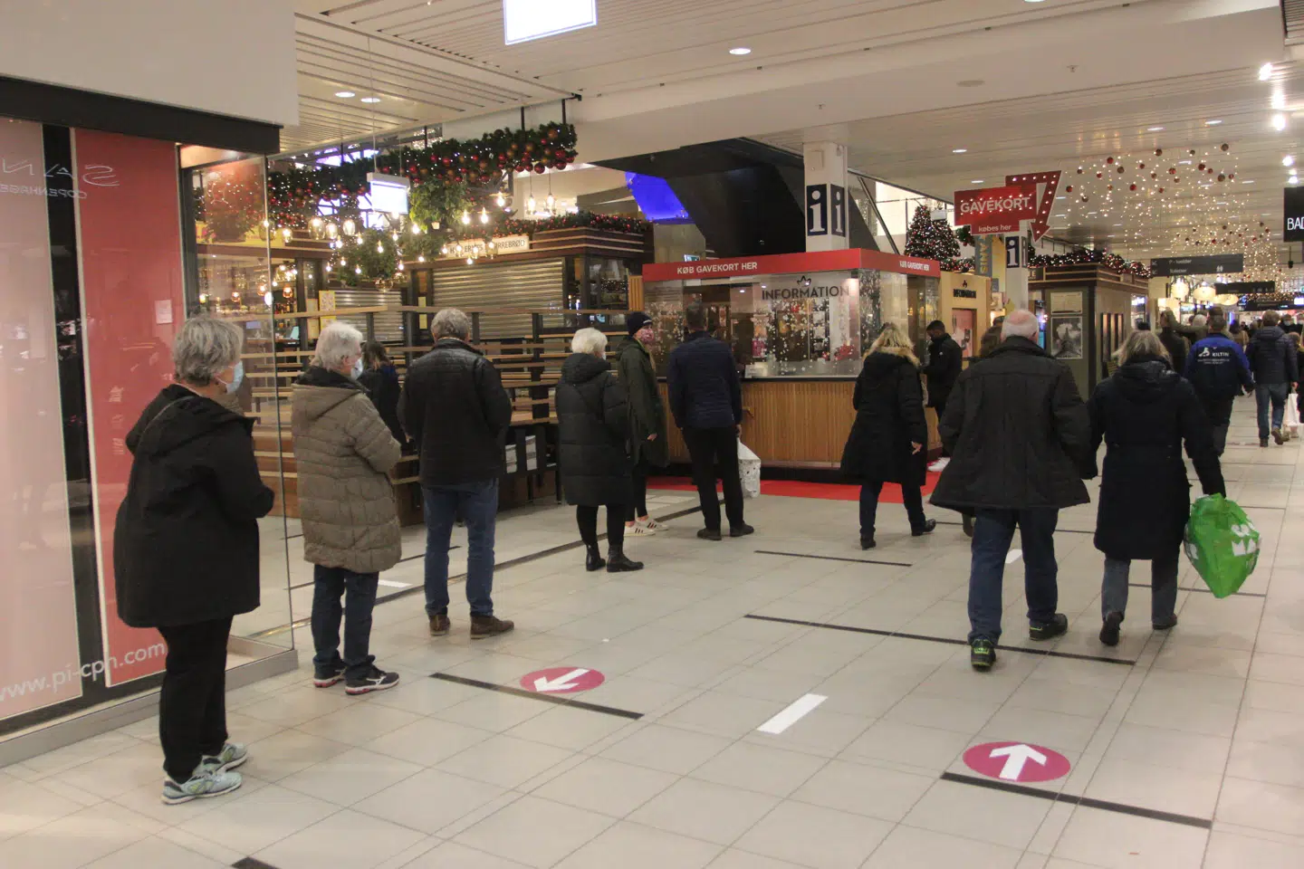 Lyngby Storcenter sent onsdag aften.