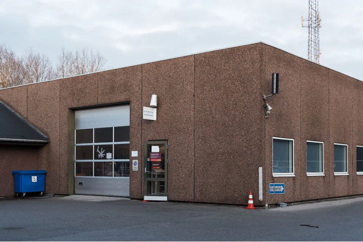 Ingen kø. I Farum kunne man onsdag eftermiddag gå direkte ind og blive testet.