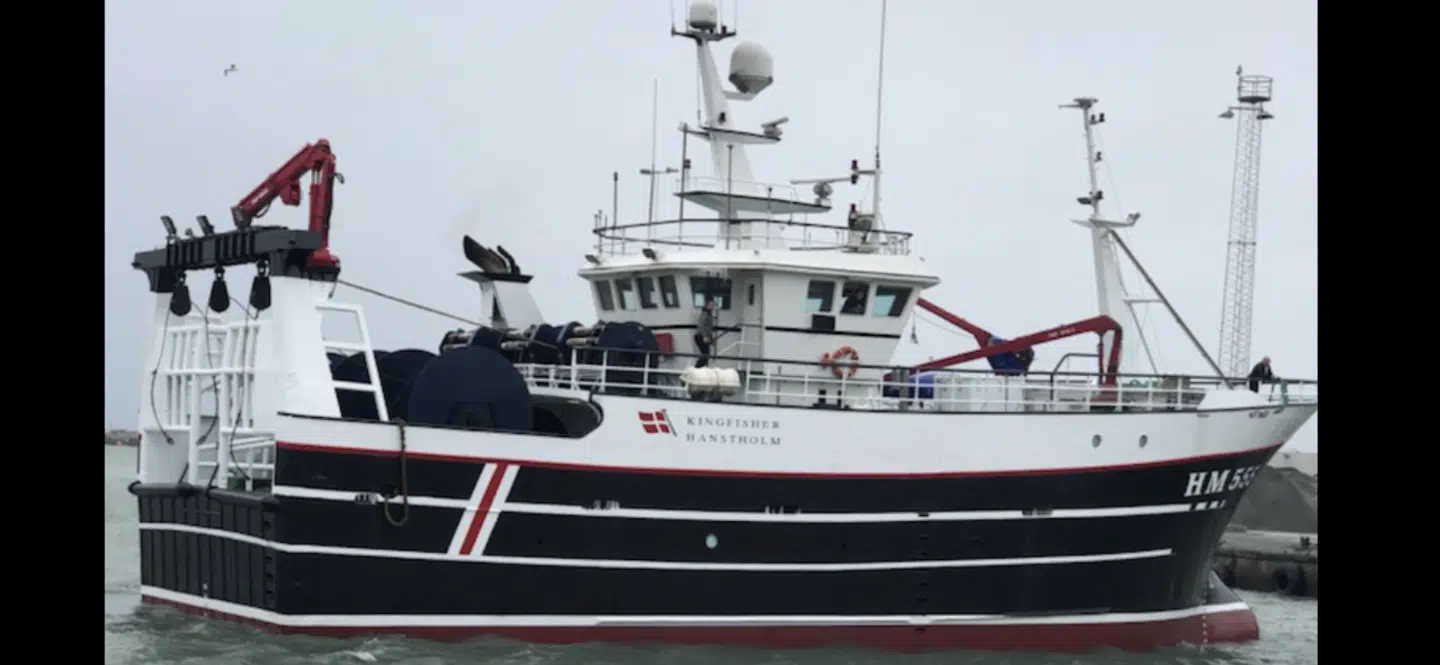 Fiskeskipper og reder Svenn Anker Grønkjær fra Hanstholm ejer langt størsteparten af den 31 meter lange HM 555 'Kingfisher', som to yngre kompagnoner har købt en mindre del af. Foto: Privat