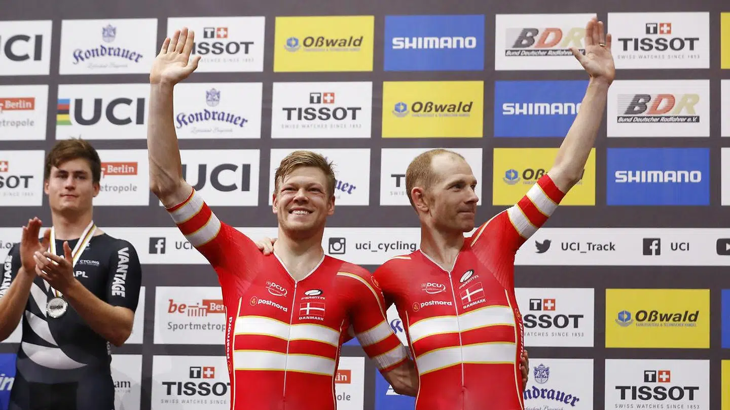 Lasse Norman Hansen og Michael Mørkøv.